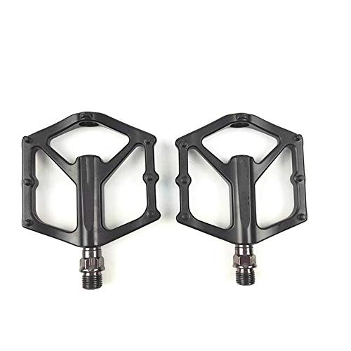Mountain Bike Pedal : Cheniess Mountain Bike Pedals Aluminum Alloy Pedals Bearing Pedals Bicycle Pedals Suit for Long Ride