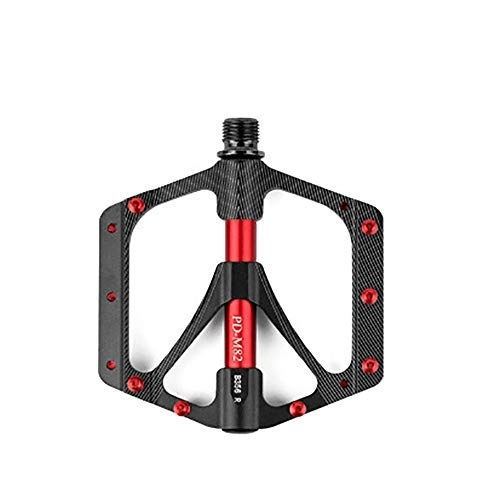 Mountain Bike Pedal : ChenYongPing Bike Accessories Mountain Bike Pedals Aluminum Alloy Bearing Foot Pedal Mountain Bike Light Weight Large Tread Surface Riding Pedal Lightweight Bicycle Platform Flat Pedals
