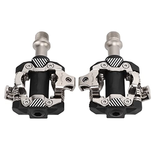 Mountain Bike Pedal : Clipless Pedals, Double Sided Available Mountain Bike Pedals Composite Material Good Mechanical Support for for SPD MTB Pedal System