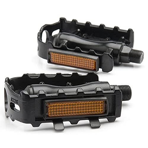 Mountain Bike Pedal : COUYY Bicycle pedal Bearing Bike Ultralight Pedal Cycling Mountain Bicycle Alloy Pedals Road Bike Anti-slip for Cycling Bicycle Accessory, Black