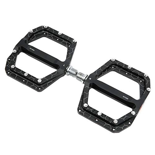 Mountain Bike Pedal : DAUERHAFT Mountain Bicycle Pedal Aluminum Alloy Pedal Mountain Bike Pedal CNC Surface, Suitable for Road Bike