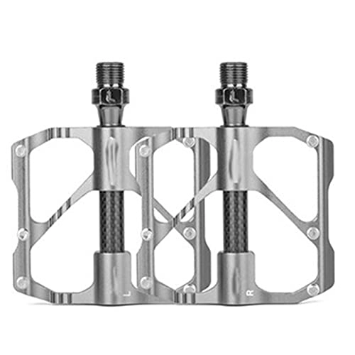 Mountain Bike Pedal : DevileLover Mountain Bike Pedals Lightweight Aluminium Bike Platform Lightweight Road Cycling for Exercise Bike Spin Outdoor Sealed Bearing Cycling Non-Slip PedalsMountain Bicycle Pedals