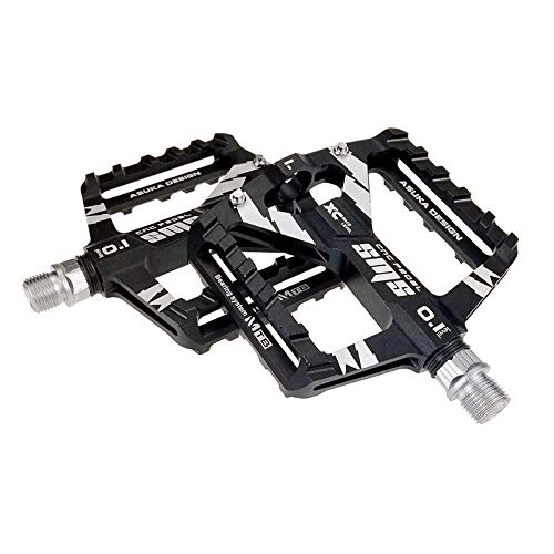Mountain Bike Pedal : Elikliv Pedals for Bicycle Pedales Bicicleta Mtb Aluminum Alloy Bike Pedals Comfortable Wide Pedali Mtb Road Cycling Mtb Accessories