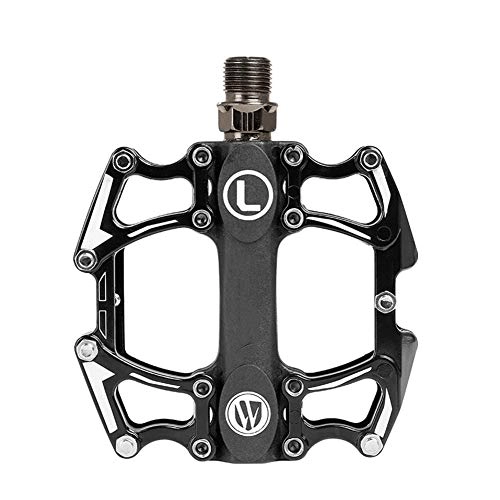 Mountain Bike Pedal : EWQ Bike Pedal Aluminum Alloy Antiskid Durable Mountain Bike Pedals Road Cycling Bicycle Pedals for Outdoor