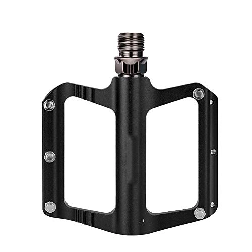 Mountain Bike Pedal : EWQ Road Bike Pedal, Aluminum Alloy Antiskid Durable Mountain Bicycles Pedals, Road Cycling Bicycle Pedals, for Outdoor Riding