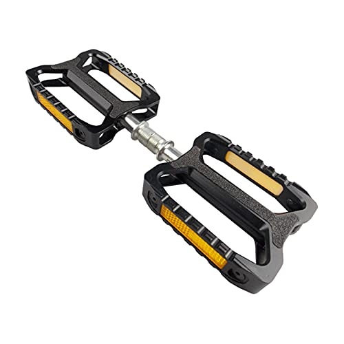 Mountain Bike Pedal : F Fityle Mountain Bike Pedals, 1 Pair Bike Pedal Universal 9 / 16-inch Lightweight Non-Slip Aluminum Platform Pedal Ultra Sealed Bearing Bicycle Accessories