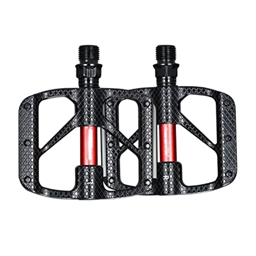 Mountain Bike Pedal : FURLOU CNC Mountain Bike Pedals Bicycle BMX / Mountainbike Bike Pedal 9 / 16 Universal with Night Light Reflective Plate Parts Accessories Pedals