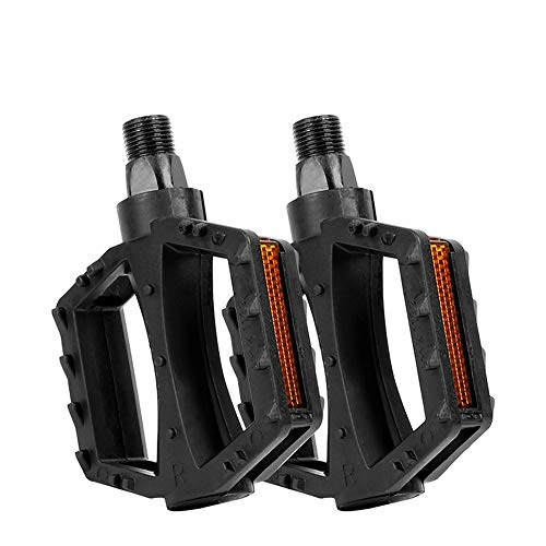 Mountain Bike Pedal : Guoz Bicycle Pedals Bike Pedals Aluminum Alloy Mountain Bikes Road Bicycles Platform Pedals MTB Pedals, Bicycle Cycling Bike Pedals