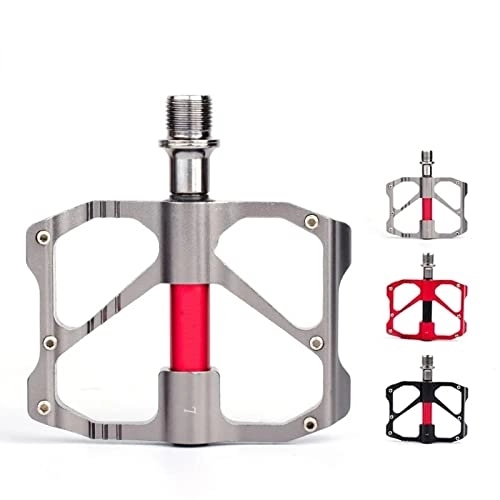 Mountain Bike Pedal : GXXDM Bike Pedals MTB Pedals Road Bike Pedals Magnesium Alloy Spindle 9 / 16Inch Anti-Skid And Stable Mountain Bike Flat Pedals Mountain Bike BMX Folding Bike Expected Delivery within 5-15 Days, F