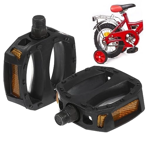 Mountain Bike Pedal : Happyyami 5 Pairs Bicycle Pedal Bike Cleats Kid Folding Electric Bike Balance Bike Platform Desk Cycling Footrest Bikes Replacement Mountain Bike Child Pedals Rigid Plastic Scattered Beads