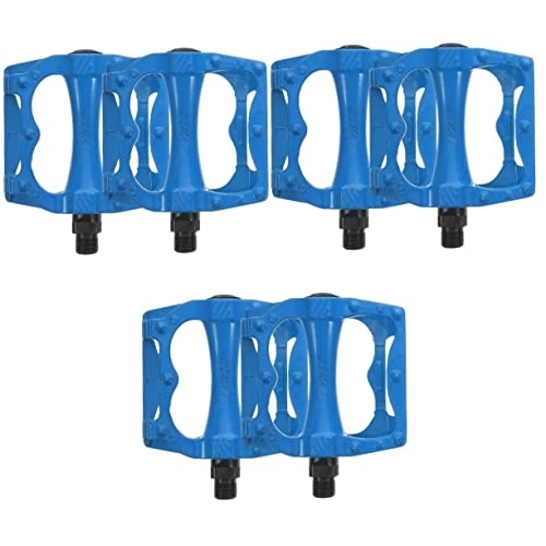 Mountain Bike Pedal : INOOMP 6 Pcs Bicycle Pedals Mountain Bike Platform Road Bicycle Bearings Pedals Bike Platform Pedal Bicicleta Para Adultos Kid Bikes Bike Accessories Aluminum Alloy Child Outdoor Supplies