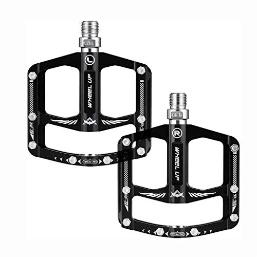 Mountain Bike Pedal : JTSYUXN Aluminum Bike Pedals Mountain Antiskid Durable Bicycle Cycling Pedals Ultralight MTB BMX Bicycle Cycling Road Bike Hybrid Pedals