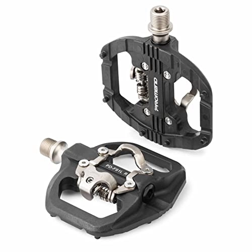 Mountain Bike Pedal : KaAfaL Bicycle Road Bike, City Bike, Aluminum Alloy Durable Sealed Bearing Axle Bicycle for Universal Mountain Bike Road Bike Trekking Bike A Pair pedal (Color : Black1)