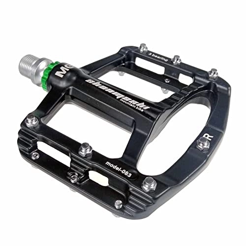 Mountain Bike Pedal : KaAfaL Magnesium Alloy Bike Spindle Bearing High-Strength Non-Slip Large Flat Platform for Mountain Bike Road Bicycle pedal