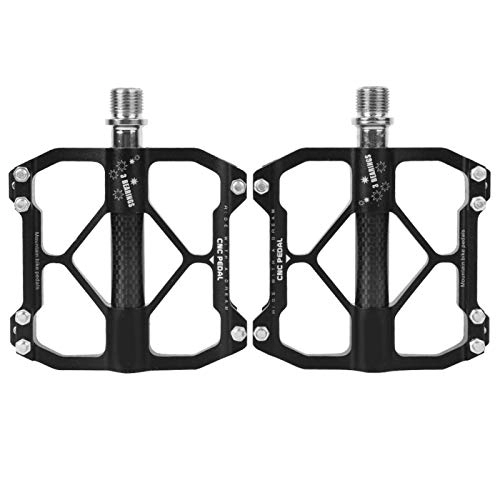 Mountain Bike Pedal : Keenso Mountain Bike Pedals, Lightweight Aluminium Alloy Bearing Bike Pedal Accessory Equipment Bicycles and Spare Parts