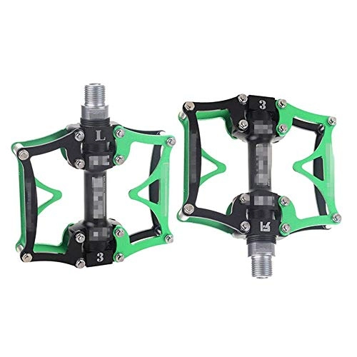 Mountain Bike Pedal : KYEEY Bicycle Pedal Aluminum Alloy Bike Bicycle Pedal Ultralight Professional 3 Bearing Mountain Bike Pedal Suitable For Various Bicycles
