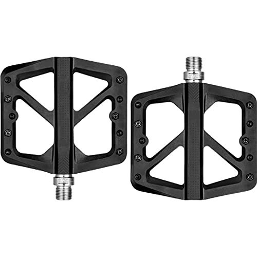 Mountain Bike Pedal : LLZH Mountain Bike Pedal, Bicycle Flat Platform Compatible with SPD, Mountain Bike Dual Function Sealed Clipless Aluminum Pedals with Cleats, Cycling Accessories