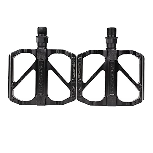 Mountain Bike Pedal : MJJCY density Bicycle Pedal Cycling Mountain Bike MTB Bicycle Parts Ultralight Alloy Pedals Bike Cycling Anti-slip Bearing Bicycle Accessories Spindle (Color : B)