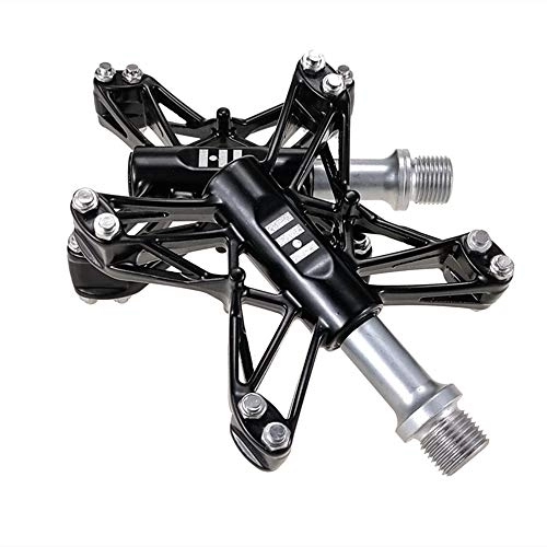 Mountain Bike Pedal : Mountain Bike Flat Pedals Bike Bicycle Pedals Durable for Most Adult Bikes Mountain Road Bike Pedals