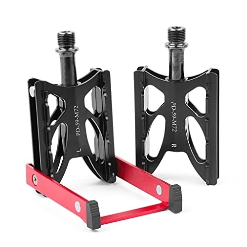 Mountain Bike Pedal : Mountain Bike Pedal Foldable Road Bike Pedal Bike Portable Storage Magnet Holder Mount Bicycle Kickstand Design Foldable Road Bike Pedal