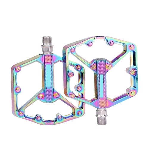 Mountain Bike Pedal : Mountain Bike Pedals Aluminum Alloy Pedals Pedals Pedals Bicycle Accessories replace (Color : DU Palin, Size : 1)