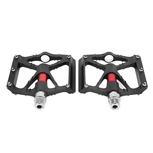 Mountain Bike Pedal : Mountain Bike Pedals, Long Service Life Bicycle Platform Flat Pedals Lightweight for Bicycle for Outdoor(black)