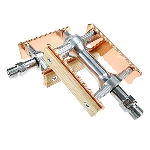 Mountain Bike Pedal : Mountain Bike Pedals Pedals Road Bike Pedals Bicycle Accessories Bicycle Pedals Flat Pedals Bike Accessories Cycle Accessories Bike Pedal rosegold, free size