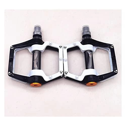 Mountain Bike Pedal : MPGIO Bike Pedals MTB Sealed Bearing Bicycle Road Mountain SPD Cleats Ultralight Bicycle Pedal Parts(Color:white)