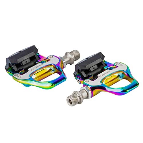 Mountain Bike Pedal : N\C Pair of Bicycle Pedals, 9 / 16 inch Non-Slip Pedal, Made of Aluminum Alloy, for Mountain Bike Bicycle Road Bike