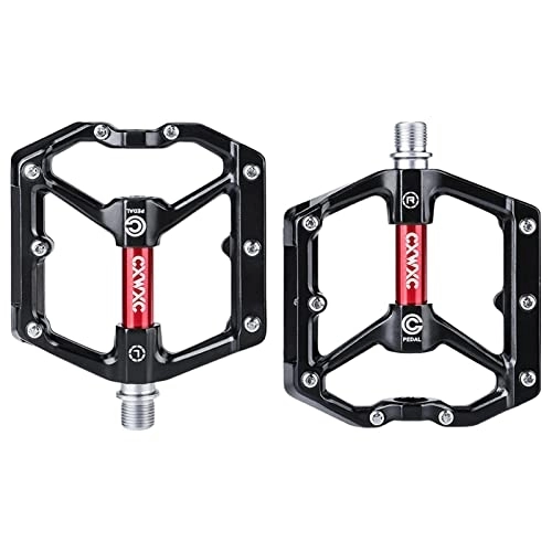 Mountain Bike Pedal : NAKYLUCY Bike Pedal Bicycle Pedals | Bike Pedals with Anti-skid Nails & Wide Platform - Lightweight Bicycle Platform Pedals for Mountain Bikes Road Bikes Urban Bikes
