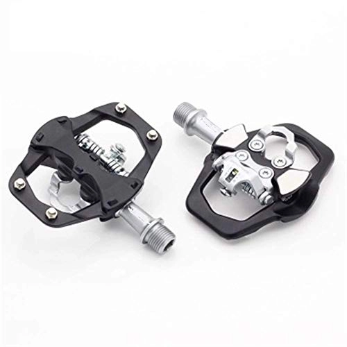 Mountain Bike Pedal : NLRHH Deep Groove Aluminum Road Bike Pedals MTB Mountain Ultralight Folding Bicycle Sealed Bearing Pedal Bicicleta Cycling Accessories Spare Parts Bike Replacement Parts Ball Bearing (Color : Grey)