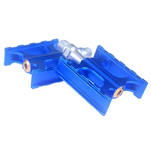 Mountain Bike Pedal : OPNIGHDYMD Bike pedal Mountain Bicycles Pedals, Bike Pedals Non-Slip Fit Most Adult Bikes Mountain Road(1 Pair) (Color : Blue)