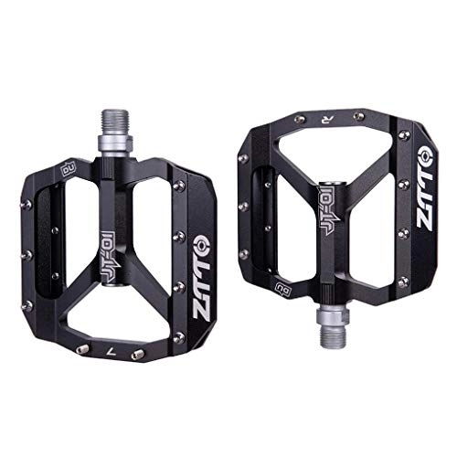 Mountain Bike Pedal : Patpan 1 Pair MTB Road Cycling Bicycle Pedals Aluminum Alloy 3 Bearing Mountain Bike Pedals Bike Accessories