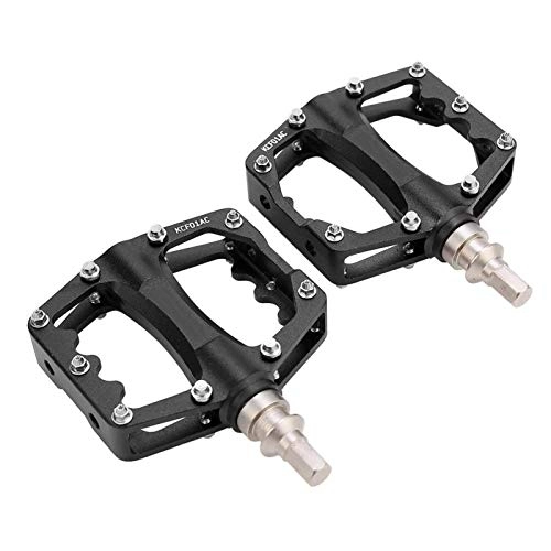 Mountain Bike Pedal : Pwshymi Mountain Road Bike Cycling Accessory Bicycle Pedal Quick Release exquisite workmanship robust for Training Competition for trail riding(black)