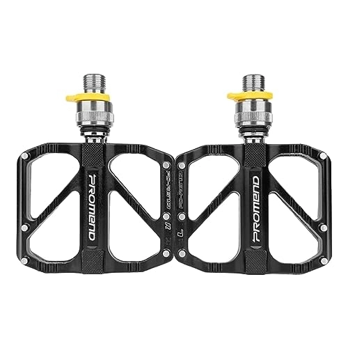 Mountain Bike Pedal : rockible Bike Pedals Aluminum Alloy Nonslip Multifunction Foot Pedals Large Pedal Universal Riding Pedals Frame Pedals for Mountain Bike Replacements, E, 10.5cmx9.1cmx1.8cm