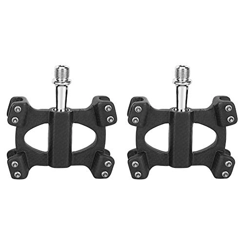 Mountain Bike Pedal : Romantic GiftSturdy and Durable 1 Pair Bicycle Pedal, Convenient to Use Carbon Fiber Pedal, Cycling Accessory for Mountain Bike(3K matt)