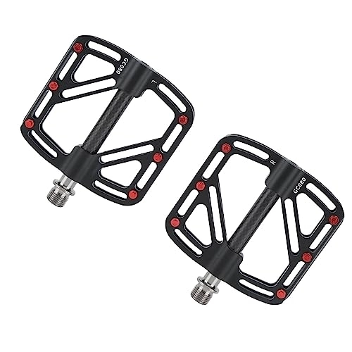 Mountain Bike Pedal : Rosvola Mountain Bike Pedal Sealed Bearing Lightweight Bicycle Pedals 2 Pcs Outdoor