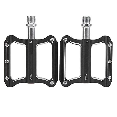 Mountain Bike Pedal : SALALIS NOn‑Slip Pedals, Wear‑resistant Aluminum Bicycle Platform Flat Pedals for Mountain Bikes and Road Bikes.
