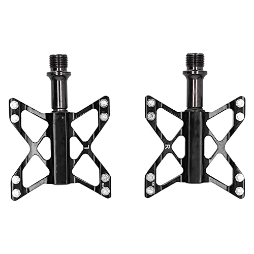 Mountain Bike Pedal : SALUTUY Bicycle Pedals, 1 Pair Pedal Lightweight Bicycle Platform Flat Pedals with Concave-convex Design, Non‑Slip Bicycle Platform Flat Pedals for Road Bike GUB GC009 Mountain Bike