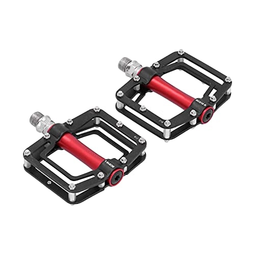 Mountain Bike Pedal : SALUTUY Bicycle Pedals, Mountain Bike Pedals Double‑layer Metal Tube Composite Proces ‑molybdenum Steel Shaft for Mountain Bike