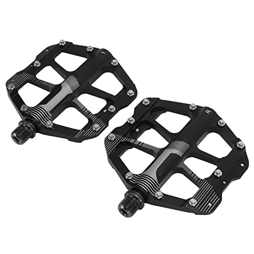 Mountain Bike Pedal : Sazao Aluminum alloy pedals, bicycle pedals with sealed bearings to prevent loosening for mountain bikes