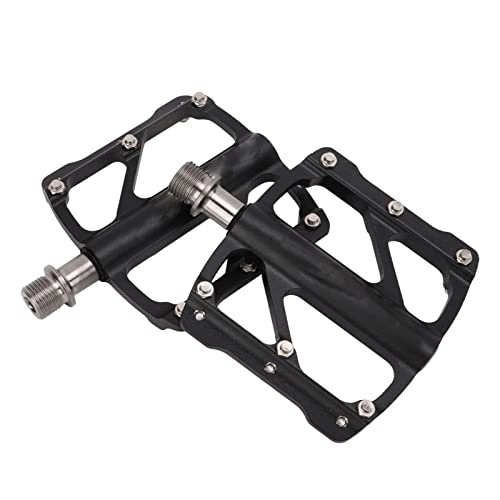 Mountain Bike Pedal : Sazao Flat Pedals, Firm Bike Pedals for Mountain Bicycle