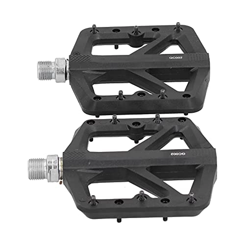 Mountain Bike Pedal : Sazao Nylon Platform Pedals, Durable Mountain Bike Pedal with 2 Pedals for Cyclist for