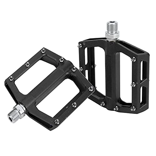 Mountain Bike Pedal : Shanrya Bike Pedals, Mountain Bike Pedals Strong Aluminum Alloy Corrosion Proof for Riding for Cycling Enthusiasts(red)