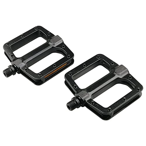 Mountain Bike Pedal : Sharplace 1 Pair MTB Bike Pedals Bearings Mountain Bike Pedals Platform Universal Bicycle 9 / 16" Pedals Non-Slip Flat Pedals Replacement Parts