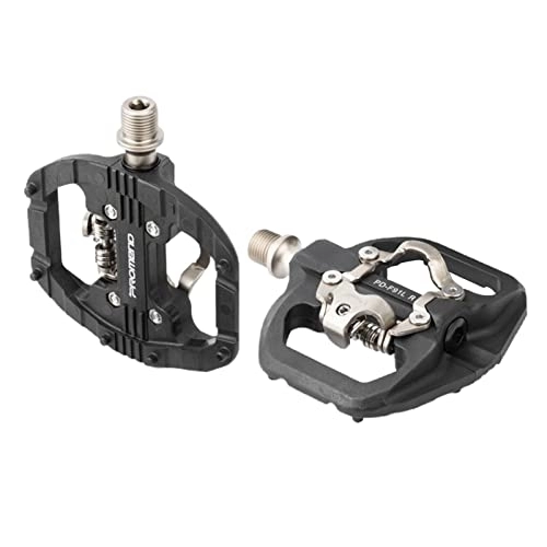 Mountain Bike Pedal : Sharplace MTB Mountain Bike Pedals Multi-Purpose with SPD Cleats Lightweight Bicycle for Trekking