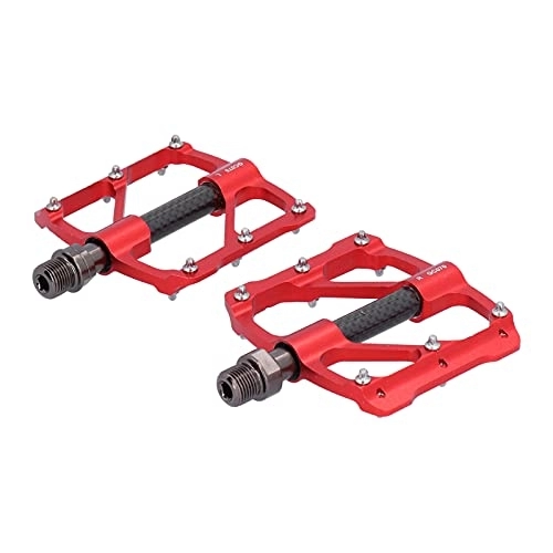 Mountain Bike Pedal : Shipenophy Aluminum Bicycle Platform Pedals, Non‑slip CNC Machined MTB Pedals Lightweight Labor‑saving Smoothly with Anti‑Slip Nails for Road Mountain BMX MTB Bike (#2)