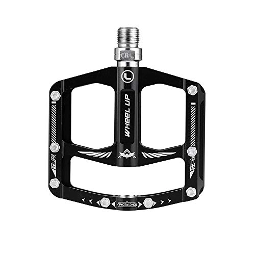 Mountain Bike Pedal : SIER Foot mountain bike bicycle pedal double die cast aluminum alloy bicycle pedal thickening