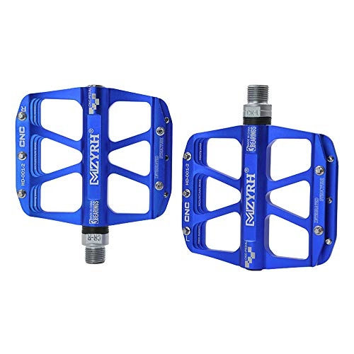 Mountain Bike Pedal : SO.JT Bicycle Pedals, Mountain Bike Ultra-Light Aluminum Alloy Bearing Pedals, Riding Assembly Parts, D