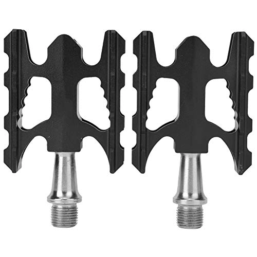 Mountain Bike Pedal : SOONHUA Bike Pedals Ultra-Light Aluminium Bicycle Pedals Non-Slip Pedals MTB / Mountain Bike / BMX Pedal / Sealed Bearings for Road Bike 3 Bearings Non-Slip Waterproof